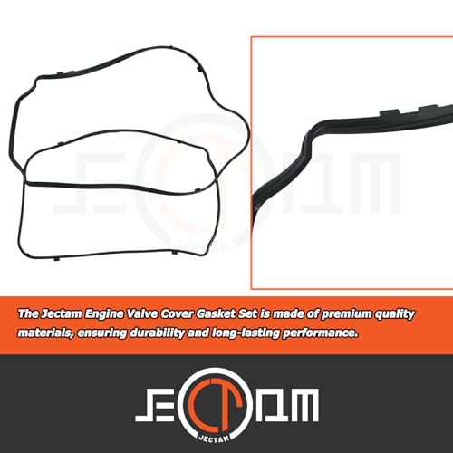Image of Engine Valve Cover Gasket Set 12341-R70-A00 VS50773R VS50558 Compatible with Honda Accord Crosstour Odyssey Pilot 2008-2017 Fit for Acura MDX RDX RL TL 2009-2014 3.5L 3.7L V6