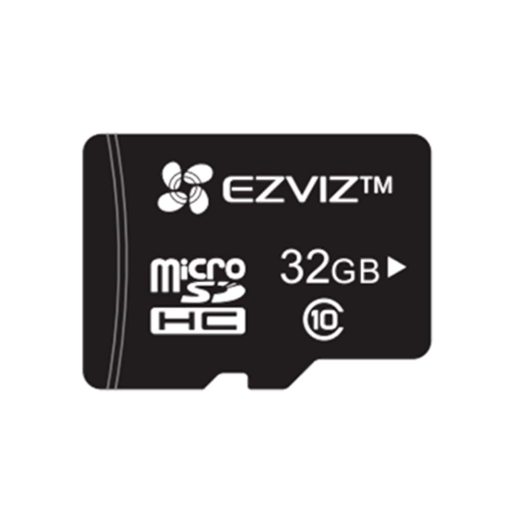 EZVIZ Carte Mémoire Micro SD 32 Go Classe 10 UHS Haute Vitesse pour Caméra, Smartphone, Ordinateur, Caméra de Voiture, Surveillance, Tachygraphe, Table