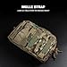 Tactical MOLLE CCS Pouch Plate Airsoft Hunting Vest GP Storage Bag Hunting Organizer(OD)