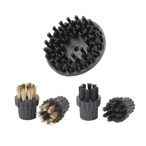 VAMOARPOL Carpet Cleaning Machine Accessories, Steam Cleaning Brush Nylon Brush Steam Mop Head Replacement Parts Steam Cleaner Parts Home Appliance