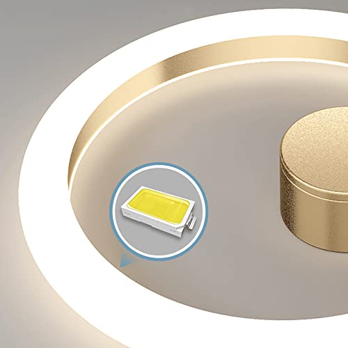 Luces de pared junto a la cama con anillo ultrafino para leer cómodamente en dormitorios modernos 7