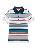 Stripe Pattern  Hugo Boss Boys Multi-Coloured Striped Polo Shirt 16Y