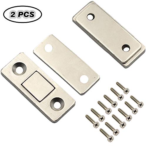 Ultra-Thin Magnetic Door Stopper, Glass Cabinet, Wardrobe, Cabinet Sliding Door, Zero-Space Magnetic Door