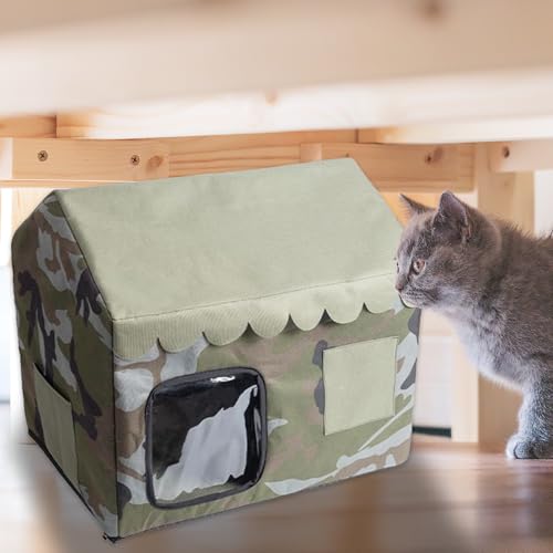Niche pour chien intérieur et extérieur pour petits chiens et chatons