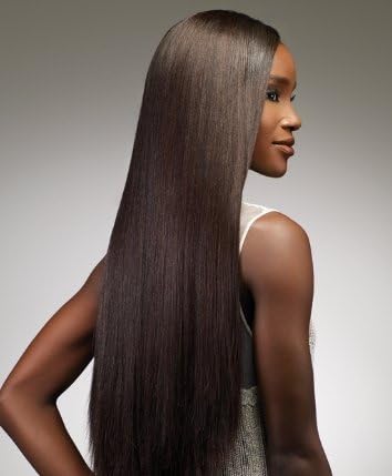 Goddess Sensationnel Remi Human Hair Weave Original Yaki 12" Color 4 Medium Brown