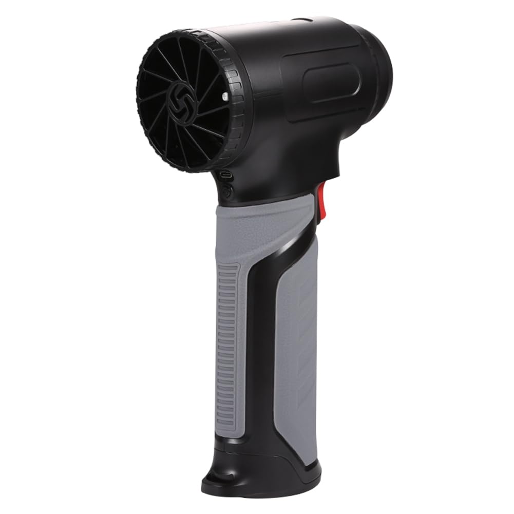 Ventilador Turbo A Chorro, Soplador Polvo Eléctrico, Soplador Aire Seco Alta Potencia, Sin Escobillas, Ventilador Violento para Quitar la Nieve, Lavado Autos, Soplado Agua
