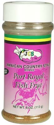 JCS Jamaican Port Royal Fish Fry Seasoning 4oz
