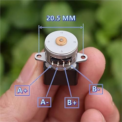 Moteur pas à pas 15mm 15BY anti-usure avec réducteur tout métal - 3