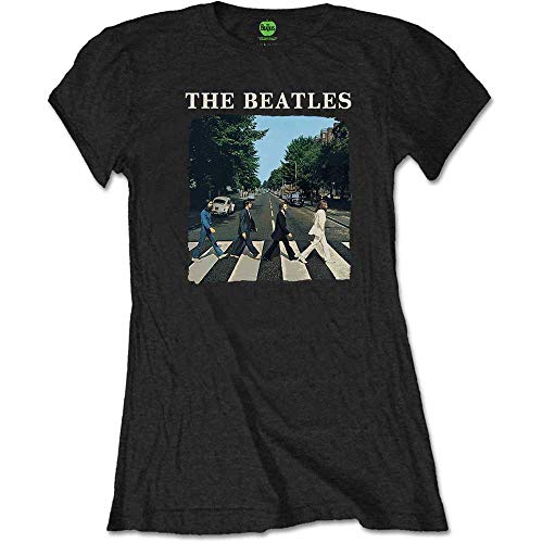The Beatles Maglietta Donna Ufficiale 'Hard Days Night Faces Mono' - Cotone 100%
