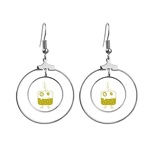 Créoles monstre vert : les boucles d'oreilles idéales pour égayer un look trop sobre