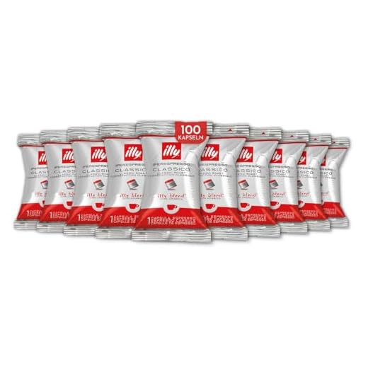 illy Iperespresso Classico, Kaffeekapseln für Iperespresso, 1x100 Karton, einzeln verpackt