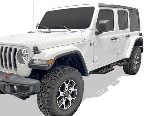 Estribos laterales para Jeep Wrangler JL 2018-2026 miniatura 6