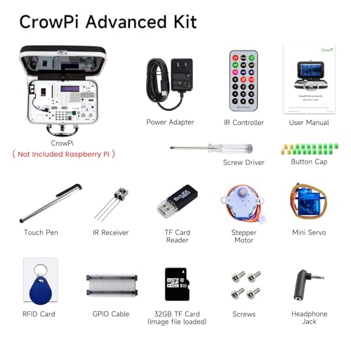 ELECROW CrowPi Case Kit for Raspberry Pi 5, 9-Inch Display - Image 6
