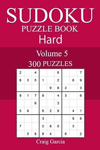 300 Hard Sudoku Puzzle Book