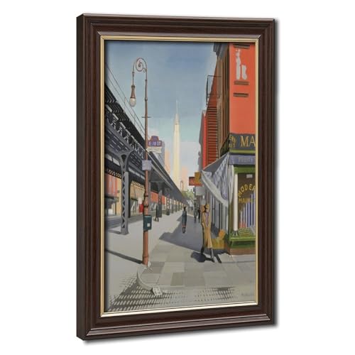 Art Prints sur toile pour habiller un mur vide de bureau avec un cadre New York