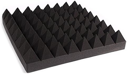Aurica Pyramid Sound Proofing Acoustic Foam Panel 10"x10"x2" - Single