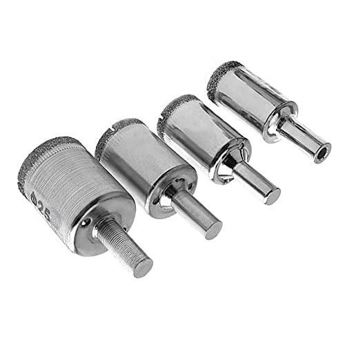 Broca diamantada para agujeros en vidrio, 10 piezas miniatura 3