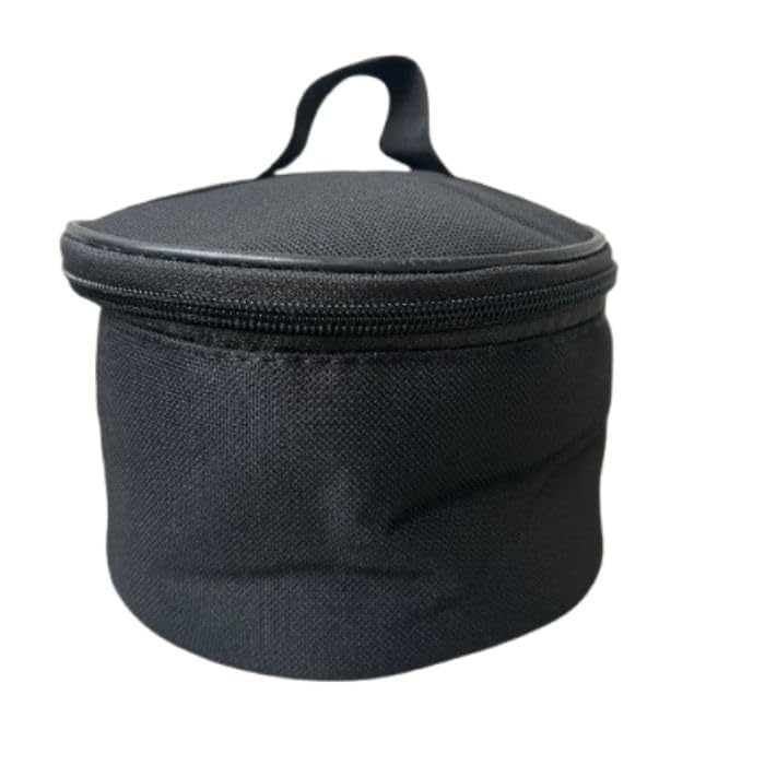 Image of Saucer Storage Bag with Zip Closure Round Plate & Tea Set Organizer Cover | Kitchen Crockery Storage Pouch Multi-Purpose Storage Cover for Home & Travel (Multicolor)