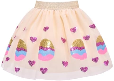 Sunny Fashion Girls Skirt Pink Rose Flower Tutu Dancing Dress Age 6-12 Years