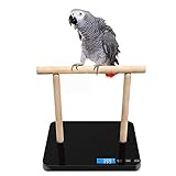 Digital Pet Bird Scale, Parrot Training Weight Scale with Perch, 0.05 Ounce Accuracy,70 Ounce...