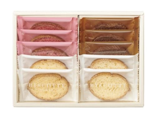 治一郎 治一郎のビスコット10枚入り 手提げ袋付き バウムクーヘン ギフト 敬老の日 誕生日 手土産 クリスマ...