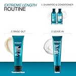 Redken Extreme Length Biotin Conditioner For Longer Hair – Promotes Healthy Hair Growth, Strengthens & Detangles Damaged Hair, Infused With Biotin & Castor Oil​ - Image 4