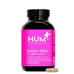 HUM Skinny Bird – Appetite Suppressor – Caralluma Fimbriata, Chromium, 5 HTP + Green Tea Extract Appetite Suppressant…