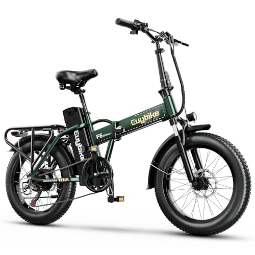 Foldable Electric Bike for Adults, 48V 20Ah Removable Lithium Battery up to 80Miles, 20" Fat Tire 1000W Peak Motor Dirt Ebike Adult Electric Bicycle for Commute Beach Mountain E Bike