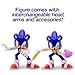 Just Toys LLC Sonic The Hedgehog Action Figures (Sonic Series 3)