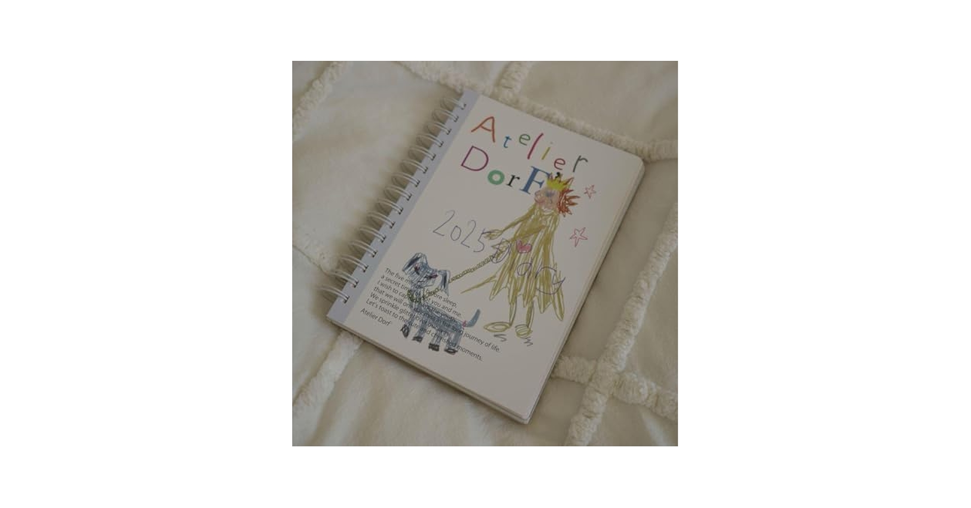 カレンダー・スケジュール Atelier Dorf' 2025 Atelier Dorf スケジュール帳 2025 加藤愛理の通販 by nopi's