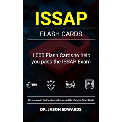ISSAP Flash Cards Audiolibro Por Jason Edwards arte de portada