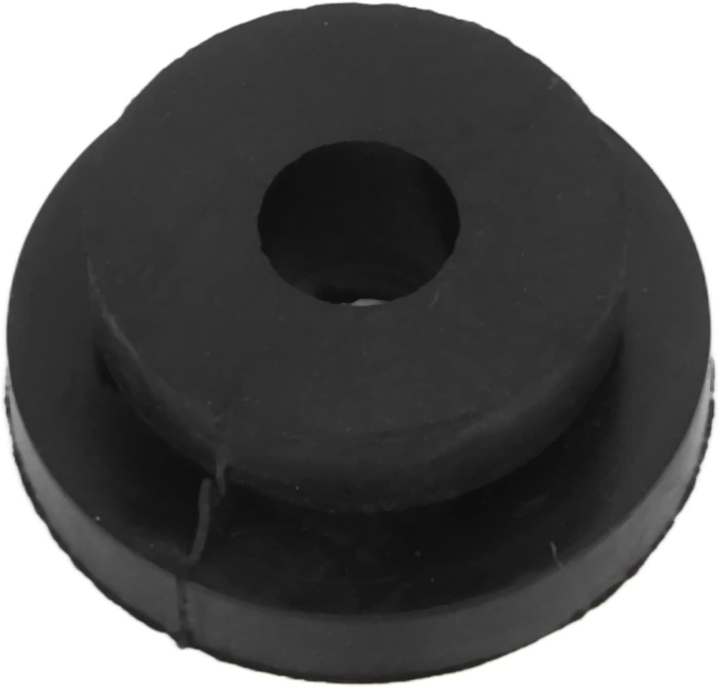 572312, Lower Upper Rubber Black Anti Shaking Grommets 4PCS Radiator Mount Bushing for Car