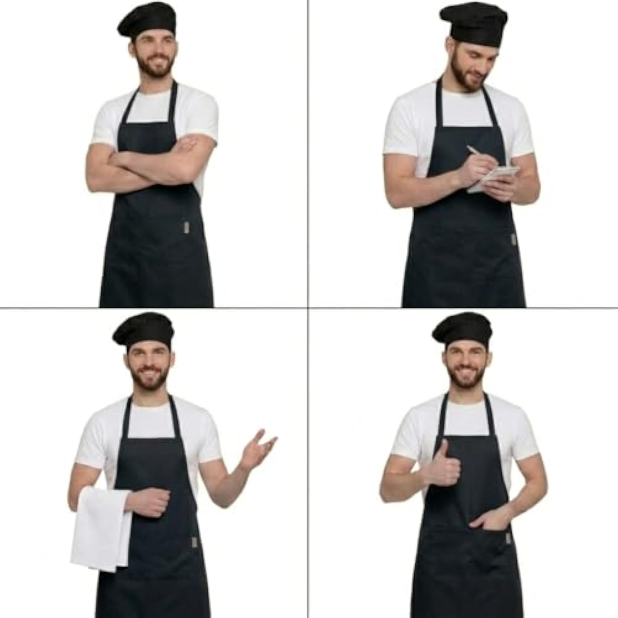 Durable Unisex Apron for Kitchen, Restaurant, and Cafes