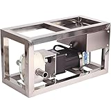 Elektrische Umfüllpumpe für viskose Flüssigkeiten, einstellbare Geschwindigkeit, Edelstahlkonstruktion