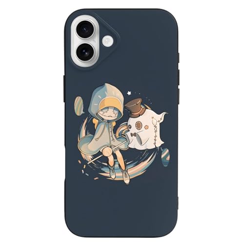 ��ܐl�i iPhone16Plus�p�P�[�X �X�}�z�P�[�X �A�C�t�H��16�v���X�p�P�[�X TPU �ی�J�o�[ �w��h�~/����~�߉��ϖh�~ �g�уJ�o�[ ���^ �ϏՌ� �S�ʕی�