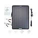 ALLPOWERS 18V 10W Portable Solar Panel Trickle Battery Charger Maintainer with Cigarette Lighter Plug Alligator Clip for 12V Batteries Car Automotive Motorcycle Tractor Boat RV Truck