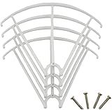 Material: Plástico OMMO LEBEINDR Protector De La Hélice Protector para Syma X5 X5s X5sc Reemplazo De Drone Helicópteros