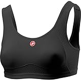 castelli superleggera jacket damen Mittlere Unterstützung castelli Damen Rosso Corsa Sport-BH, schwarz, XS