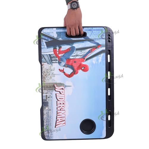 Image of Study Table Bed Table Premium Laptop Table /Foldable and Portable Wooden /Writing Desk for Office /Home /School (B Spider)