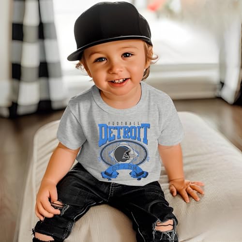 Toddler Football Shirt Boy Girl Football Team T Shirt Fans Lover Outfit Kid Game Day Tee Short Sleeve Tops4