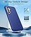 FNTCASE for Samsung Galaxy S26 Case: Military Grade Drop Protection, 14ft Drop Protective, Screen Protector Included, Anti-Slip Textured TPU+PC Dual Layer Shockproof Phone Case Cover (Navy Blue)