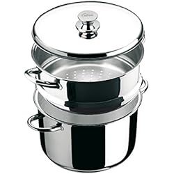 Inoxibar Cacerolas Conjunto cacerola vapor y Suplement 24 cm