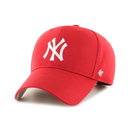 Casquette enfant '47 Brand NY Yankees rouge snapback ajustable mode