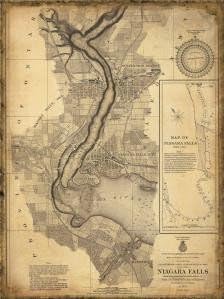 Historical Nautical Chart 256-11-1909: NY, Niagara Falls Year 1909