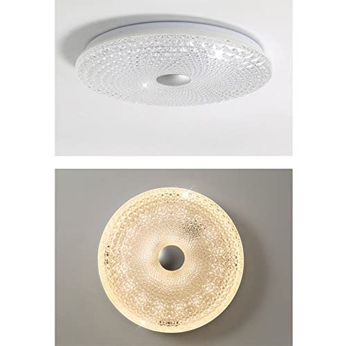¿Buscas luz uniforme? Lámparas de techo redondas de acrílico para dormitorios y cocina 7