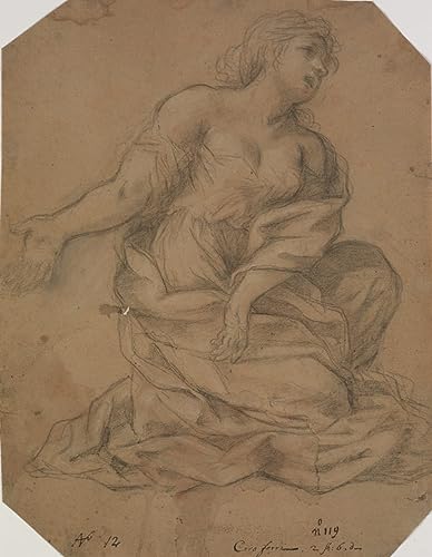 Toile Putti un ange Domenichino pour créer une ambiance sereine dans votre chambre ou salon