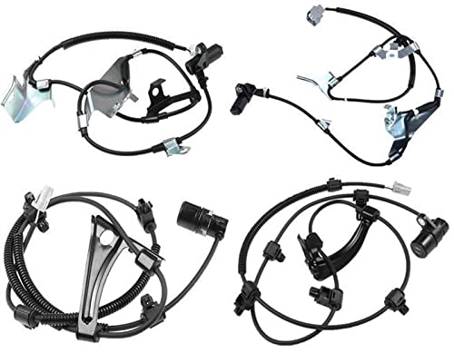 Capteur ABS Toyota Land Cruiser 100 1998-2007 - Kit de 4 capteurs de vitesse de roue arrière avant
