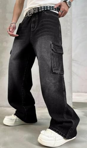 HUNGSON Baggy Cargo Jeans