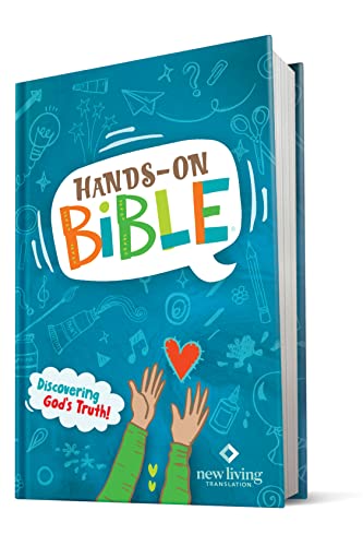 NLT Hands-On Bible for Kids, 3rd Edition (Hardcover): Full-Color, Family Activities, Amazing Facts, Charts, and Maps