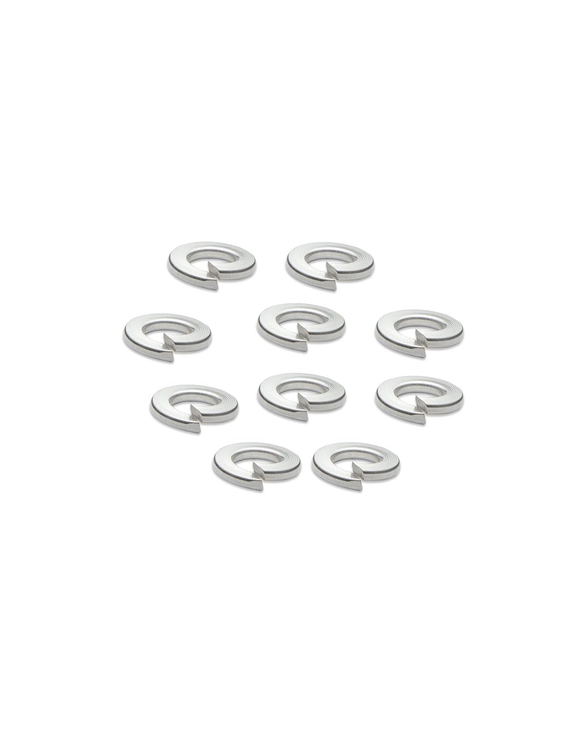 1/4" Spring Lock Washers - 304 Stainless Steel - Pack of 50 - Secure Fastening and Rust Resistance